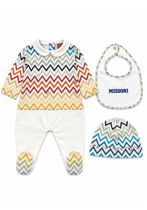 Set tutina , cappello e bavetta MISSONI KIDS | MZB320 Z4094960MC